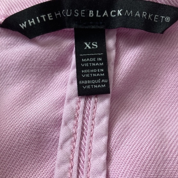 White House Black Market XS jacket purple lilac - Picture 14 of 15